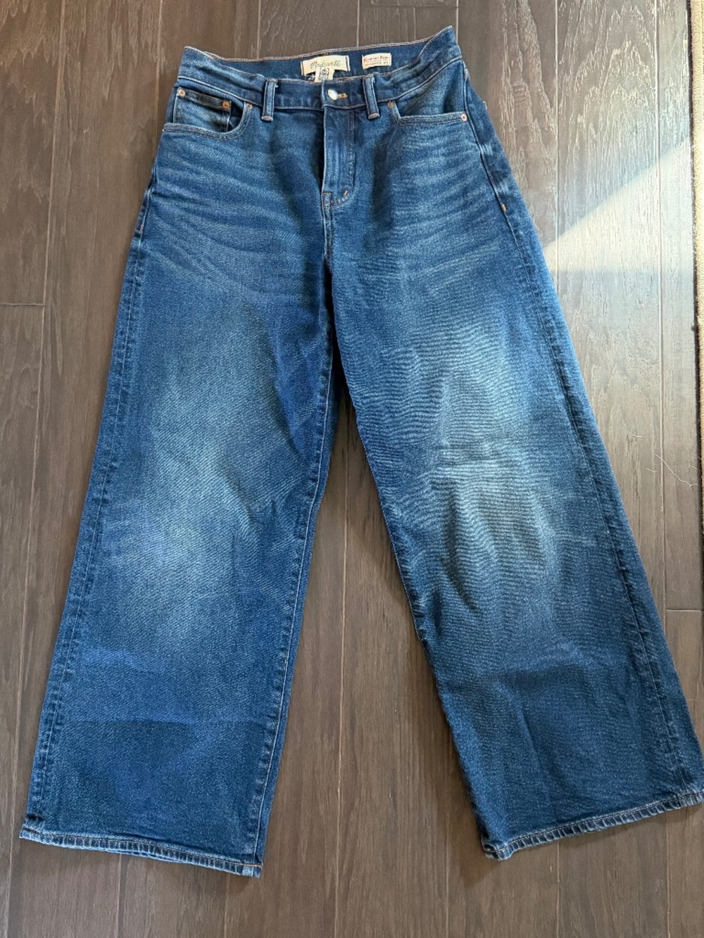 Madewell Petite Superwide-leg Jeans - Picture 2 of 6